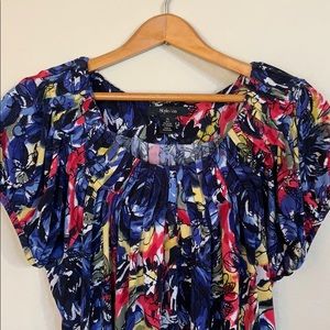 Multi Color Floral Top